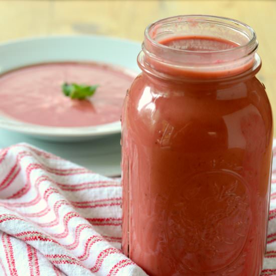 Cold Strawberry Soup