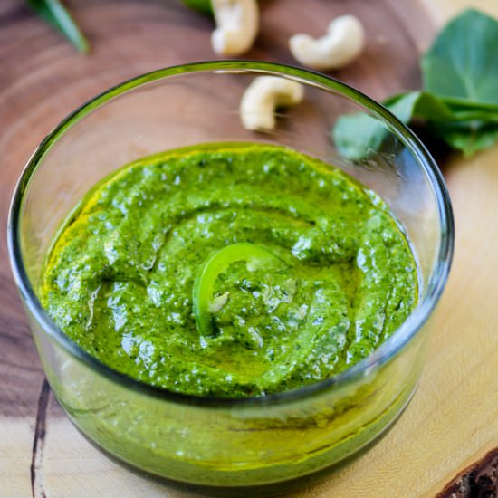 Spicy Arugula Pesto