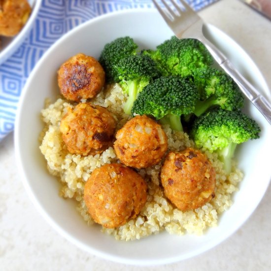 BBQ Chipotle Turkey Meatballs