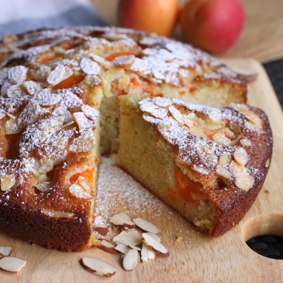 Apricot & Almond Olive Oil Cake