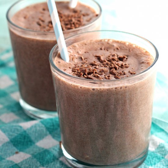 Boozy Bourbon Chocolate Milk Shake