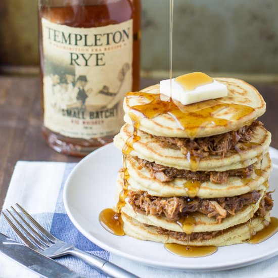 Pulled Pork Pancakes