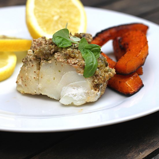 Pesto Marinated Fish