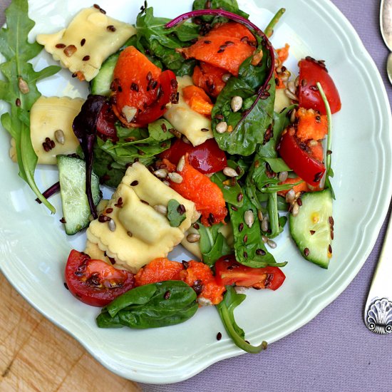 Ravioli Summer Salad