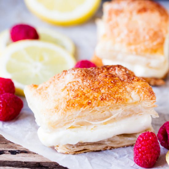 Lemon Cream Cheese Puffs