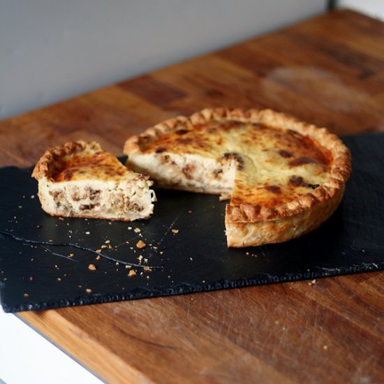 Roasted Cauliflower Quiche