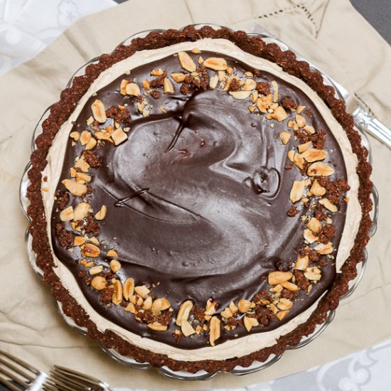 Chocolate Peanut Butter Tart