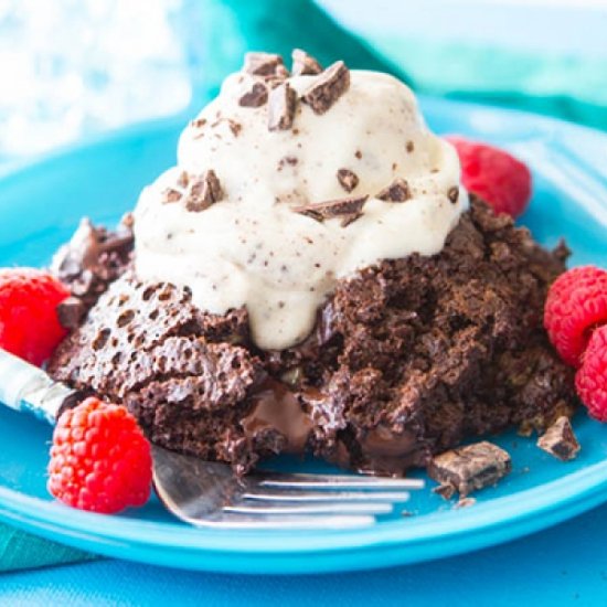 Slow Cooker Molten Lava Cake