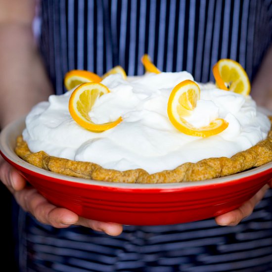 Lemon Cloud Pie