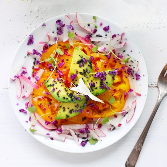 Marinated Heirloom Tomato Salad