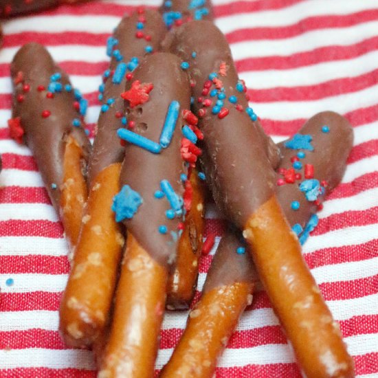 Chocolate Dipped Pretzels