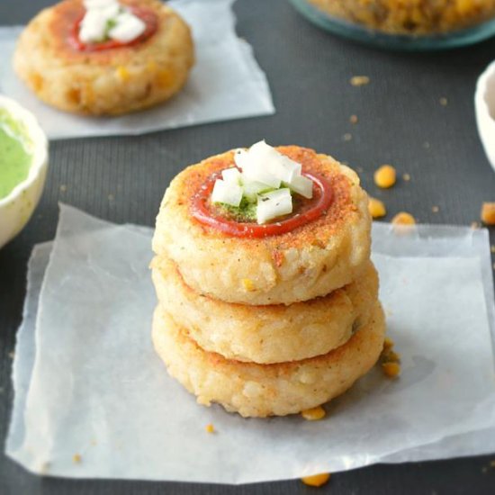 Stuffed Aloo Tikki