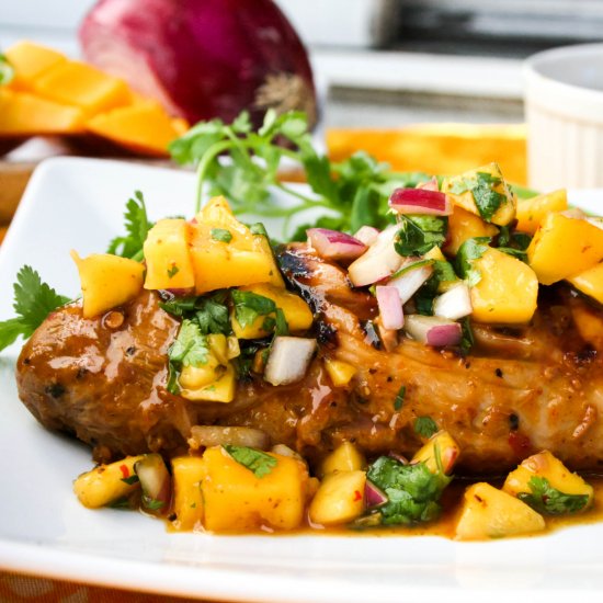 Mango Chili Pork Tenderloin