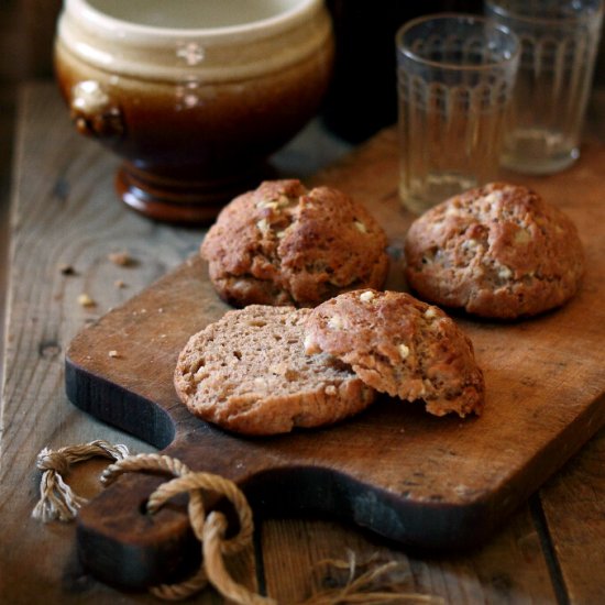 Wholegrain Soda Bread with Cottage Cheese