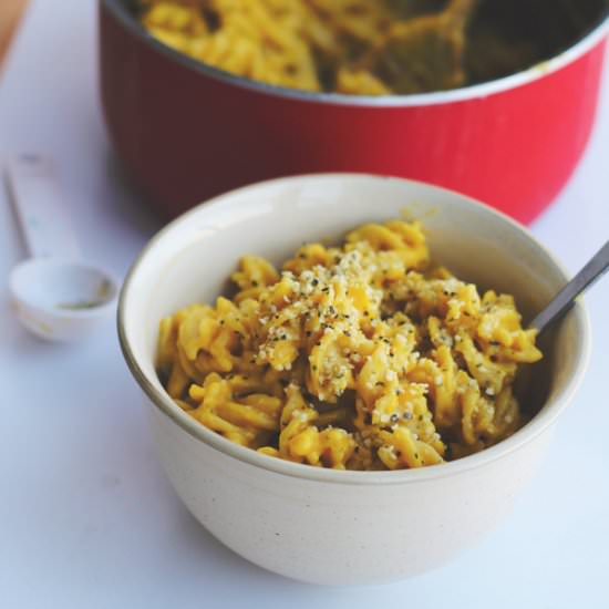 Vegan Butternut Squash Mac & Cheese