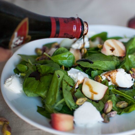 Mozzarella and Peach Salad