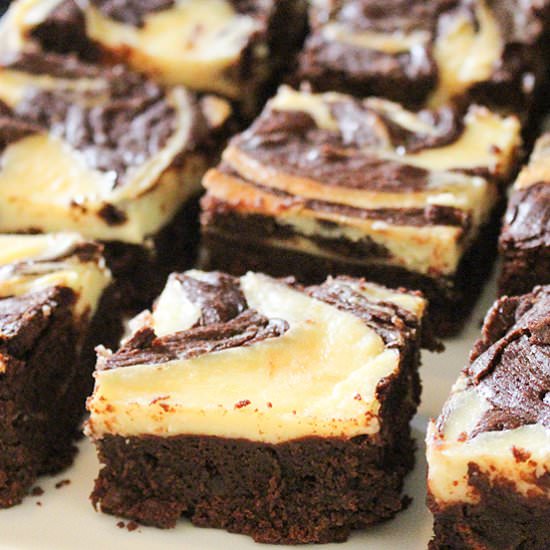 White Chocolate Cheesecake Brownies