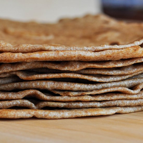 Sprouted Whole Wheat Tortillas