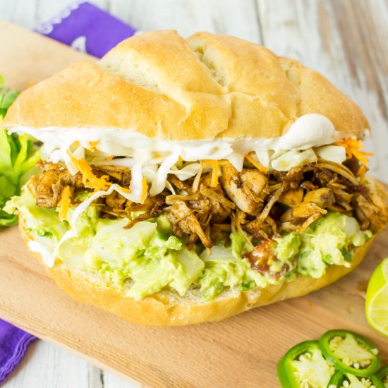 Jackfruit Carnitas Sandwich