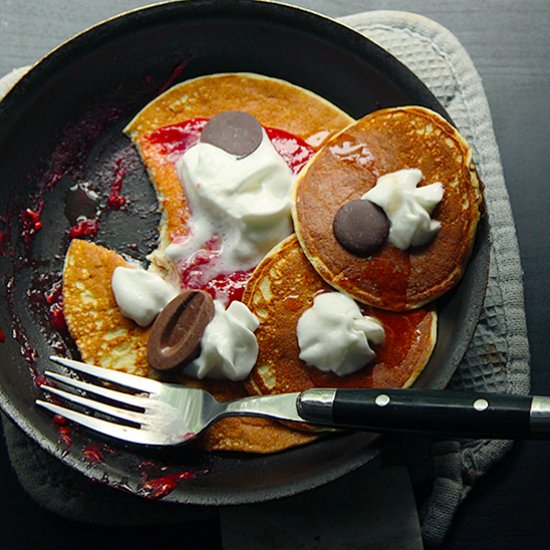 Cottage Cheese Pancakes