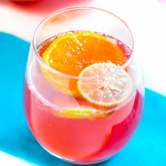 Cranberry and Orange Summer Punch