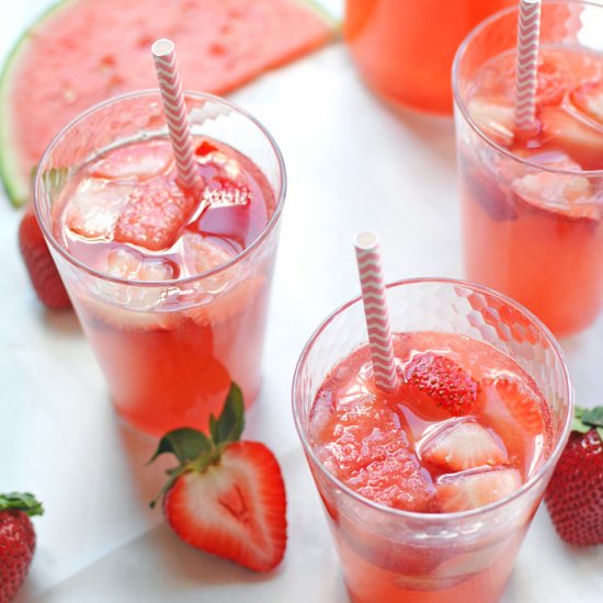 Strawberry & Watermelon Sangria