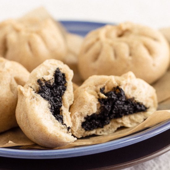 Black Sesame Baozi