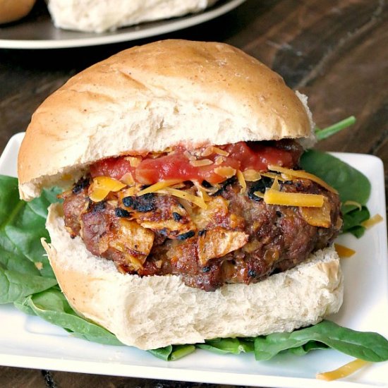 Grilled Taco Burgers