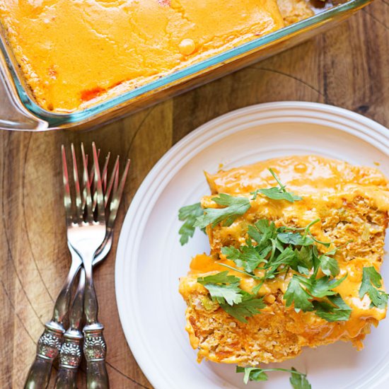 Buffalo Chicken Meatloaf