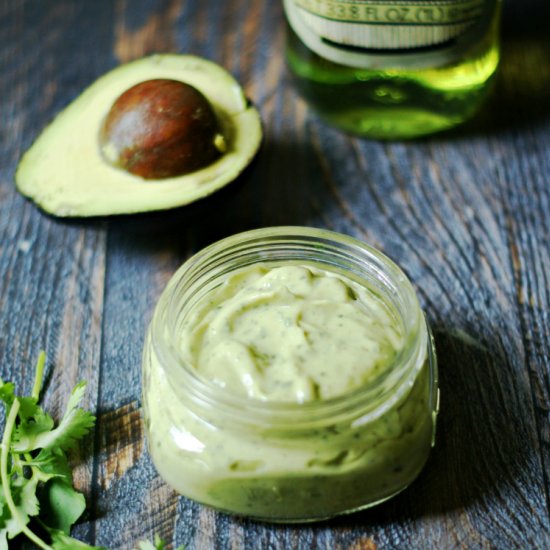 Creamy Avocado Lime Dressing