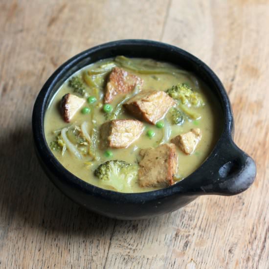 Tofu Thai Green Curry