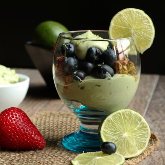 Lime Whipped Cream Parfaits