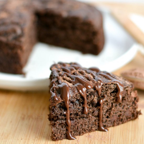 Double Dark Chocolate Protein Cake