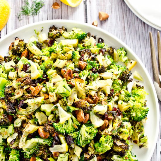 Roasted Broccoli Salad