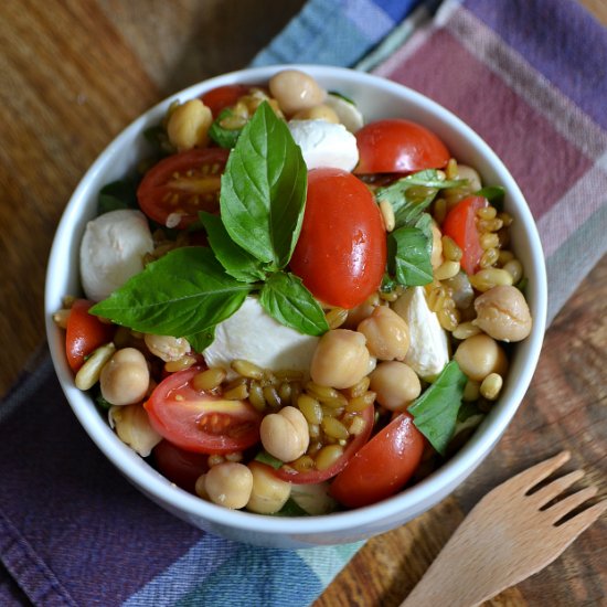 Caprese Freekeh Salad