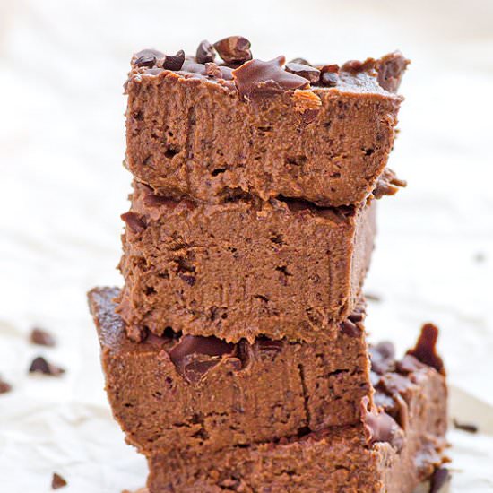 No Bake Black Bean Brownies