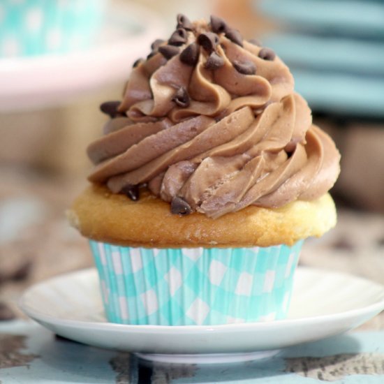 Cookie Dough Cupcakes