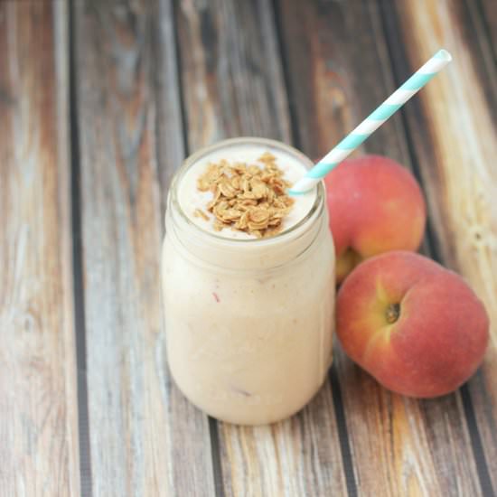 Peach Cobbler Smoothie