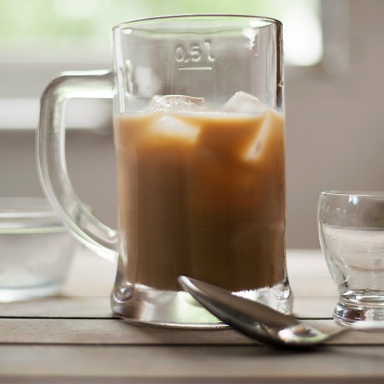 Iced Vanilla Latte