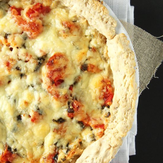 Cheddar Tomato Pie