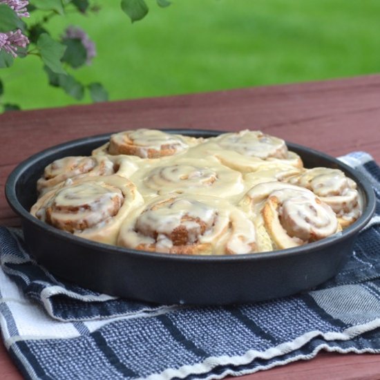 Maple Cinnamon Rolls