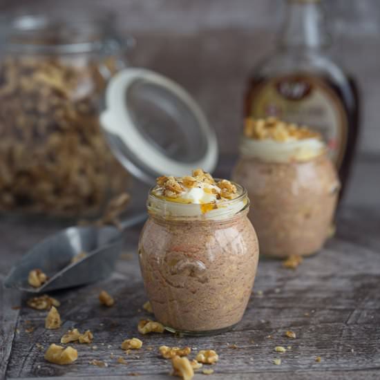 Carrot Cake Overnight Oats