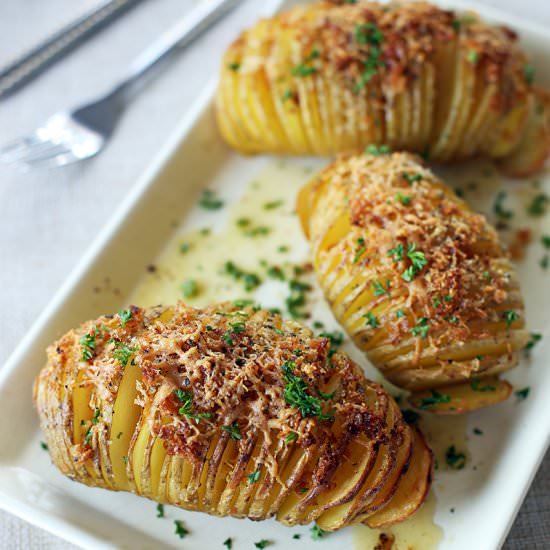 Hasselback Potatoes