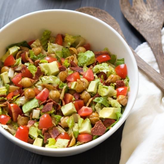 BLT Pasta Salad with Balsamic Dijon