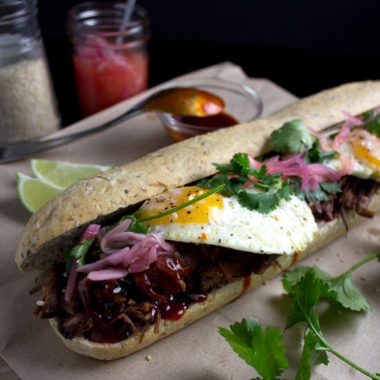 Spicy Korean Short Rib Sandwich