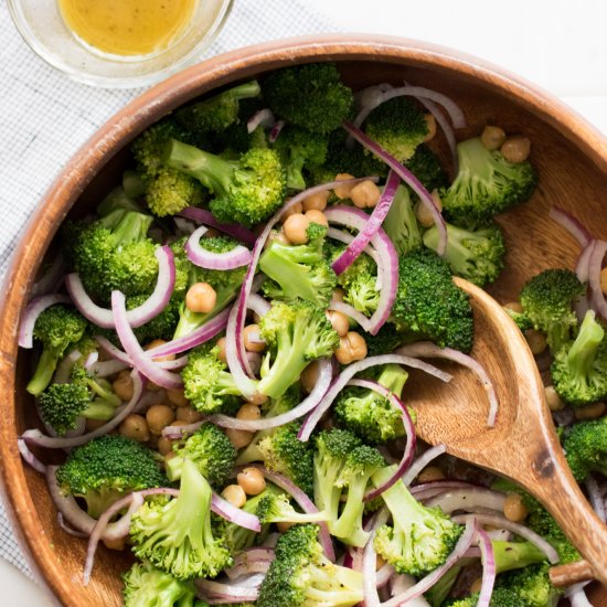 Chickpea Broccoli Salad