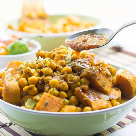 Channa and aloo