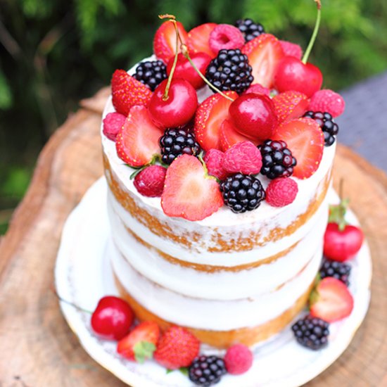 Simply Naked Cake