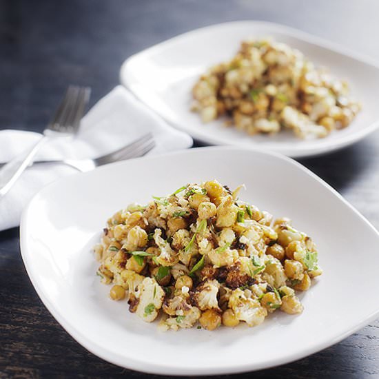 Cauliflower & Chickpea Salad