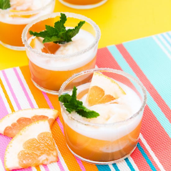 Grapefruit Granita Punch